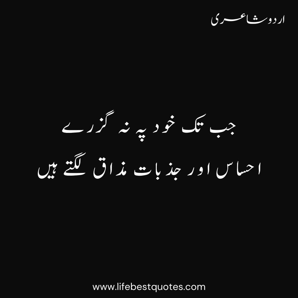 sad quotes in Urdu
